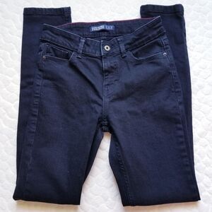 Zara black skinny jeans denim 2 26 cotton stretchy